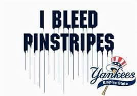 Yes, I BLEED pinstripes!
