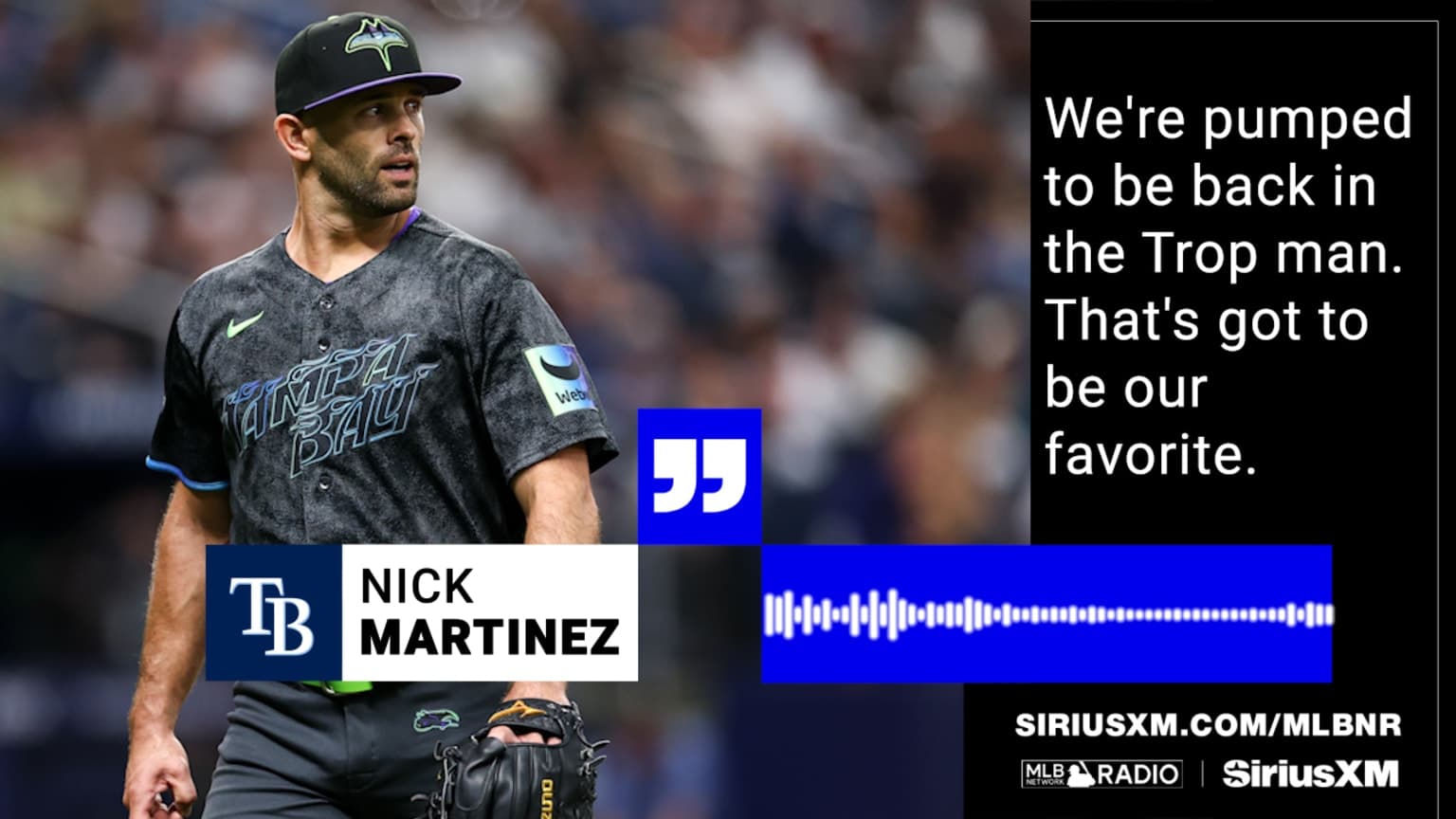 From Texas to Japan to San Diego to Cincinnati to Tampa Bay ... Nick Martinez is at his best right now!