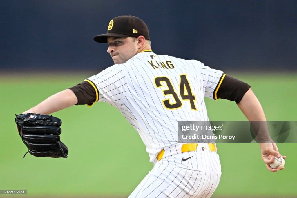 Royalty on the mound in San Diego!